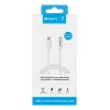 Cable de carga Sandberg USB-C>MicroUSB 1m, 1 m, USB C, Micro-USB B, blanco