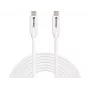 Sandberg USB-C>C USB 3.2 Gen2 100W, 5m, 5 m, USB C, USB C, USB 3.2 Gen 2 (3.1 Gen 2), 10 Gbit/s, blanco