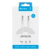 Sandberg USB-C>C USB 3.2 Gen2 100W, 5m, 5 m, USB C, USB C, USB 3.2 Gen 2 (3.1 Gen 2), 10 Gbit/s, blanco