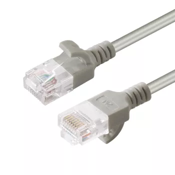 Microconnect V-UTP620-slim cable de red gris 20 m Cat6 U/UTP (UTP)