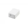 Caja de superficie para keystone jack Equip de 1 puerto, 41,8 mm, 26,2 mm, 59,8 mm, 21 g, 110 mm, 50 mm