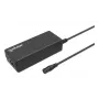Fuente de alimentación universal para portátil/notebook Manhattan UE, 65 W, automática con 9 puntas de conector, compatible con la mayoría de portátiles, ideal como fuente de alimentación de repuesto, cable de red UE, compatible con, entre otros: Acer, Asus, Dell, Fujitsu, HP, Lenovo, Samsung, Toshiba y más