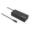 Fuente de alimentación universal para portátil/notebook Manhattan UE, 65 W, automática con 9 puntas de conector, compatible con la mayoría de portátiles, ideal como fuente de alimentación de repuesto, cable de red UE, compatible con, entre otros: Acer, Asus, Dell, Fujitsu, HP, Lenovo, Samsung, Toshiba y más