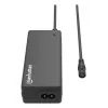 Fuente de alimentación universal para portátil/notebook Manhattan UE, 65 W, automática con 9 puntas de conector, compatible con la mayoría de portátiles, ideal como fuente de alimentación de repuesto, cable de red UE, compatible con, entre otros: Acer, Asus, Dell, Fujitsu, HP, Lenovo, Samsung, Toshiba y más