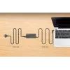 Fuente de alimentación universal para portátil/notebook Manhattan UE, 65 W, automática con 9 puntas de conector, compatible con la mayoría de portátiles, ideal como fuente de alimentación de repuesto, cable de red UE, compatible con, entre otros: Acer, Asus, Dell, Fujitsu, HP, Lenovo, Samsung, Toshiba y más