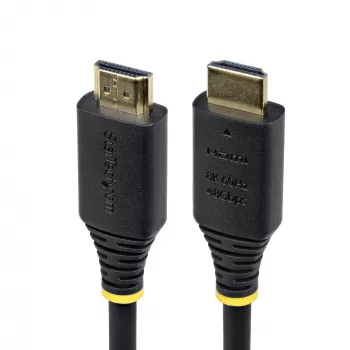 Cable HDMI Ultra High Speed certificado StarTech.com de 3 m (10 ft), 8K 60Hz/4K 120Hz, cable HDMI 2.1 con HDR10+ / eARC, 48Gbps, cable HDMI 8K para monitor/TV/pantalla, funda de TPE flexible