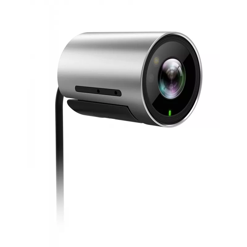 Webcam Yealink UVC30 Ultra HD 4K para PC – 8,51 MP, 3840×2160, USB 3.2 Gen 1, soporte con clip, negro/plata