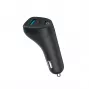 eSTUFF INFINITE Triple Car Charger cargador de coche, 100 W, 2x USB-C + 1x USB-A (ES631035)