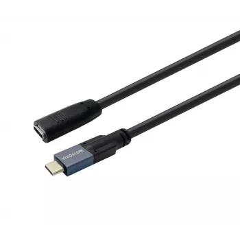VivoLink cable USB-C macho a hembra 0,3 m, USB 3.2 20 Gbps