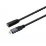 VivoLink cable USB-C macho a hembra 0,3 m, USB 3.2 20 Gbps