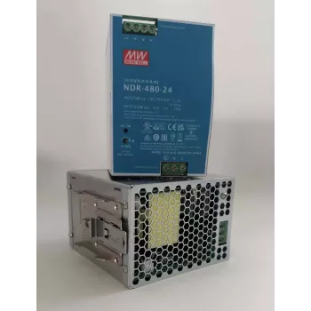 Fuente de alimentación ERNITEC ELECTRA-PWR-480-24V, modelo ELECTRA-PWR-480-24V, salida 24V