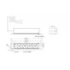 PDU de rack Lanview LVR-2MSCH-SCH-C13-4 – Unidad de distribución de corriente Lanview modelo LVR-2MSCH-SCH-C13-4