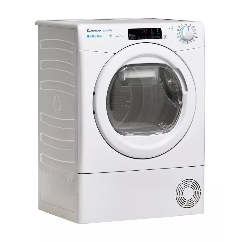 Secadora Candy Smart Pro CSOE H9A2TE-S independiente de carga frontal 9 kg blanca