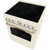 Cocina Gorenje GECS6B70CLI independiente con placa vitrocerámica beige