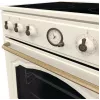 Cocina Gorenje GECS6B70CLI independiente con placa vitrocerámica beige