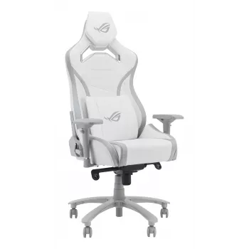 Silla gamer ASUS ROG Chariot X Core universal acolchada blanca