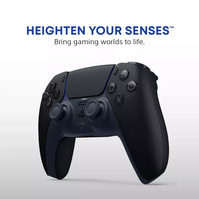 Mando Sony DualSense v3 negro — Bluetooth/USB, PS5, batería integrada, USB-C, con cable e inalámbrico