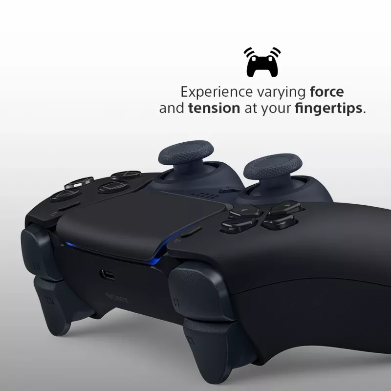 Mando Sony DualSense v3 negro — Bluetooth/USB, PS5, batería integrada, USB-C, con cable e inalámbrico