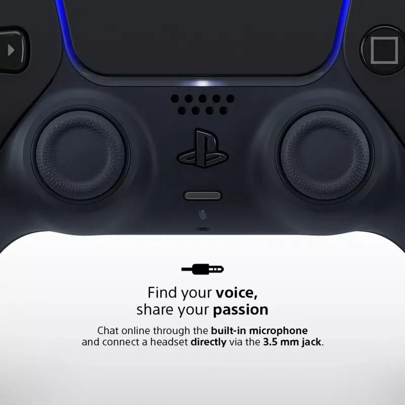 Mando Sony DualSense v3 negro — Bluetooth/USB, PS5, batería integrada, USB-C, con cable e inalámbrico