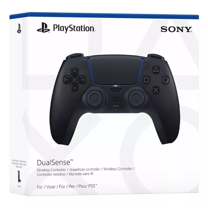 Mando Sony DualSense v3 negro — Bluetooth/USB, PS5, batería integrada, USB-C, con cable e inalámbrico