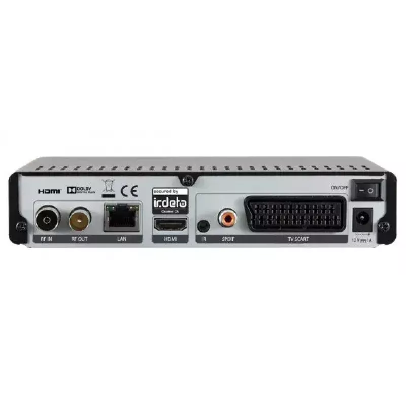 Receptor digital DigitalBox IMPERIAL T2 IR Negro