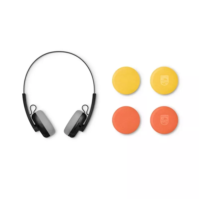 Auriculares Philips TAH2000BK/00 inalámbricos Bluetooth 20-20000 Hz negros