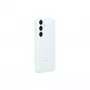 Funda de silicona para smartphone Samsung Galaxy S24 – blanca, para pantallas de 6,2