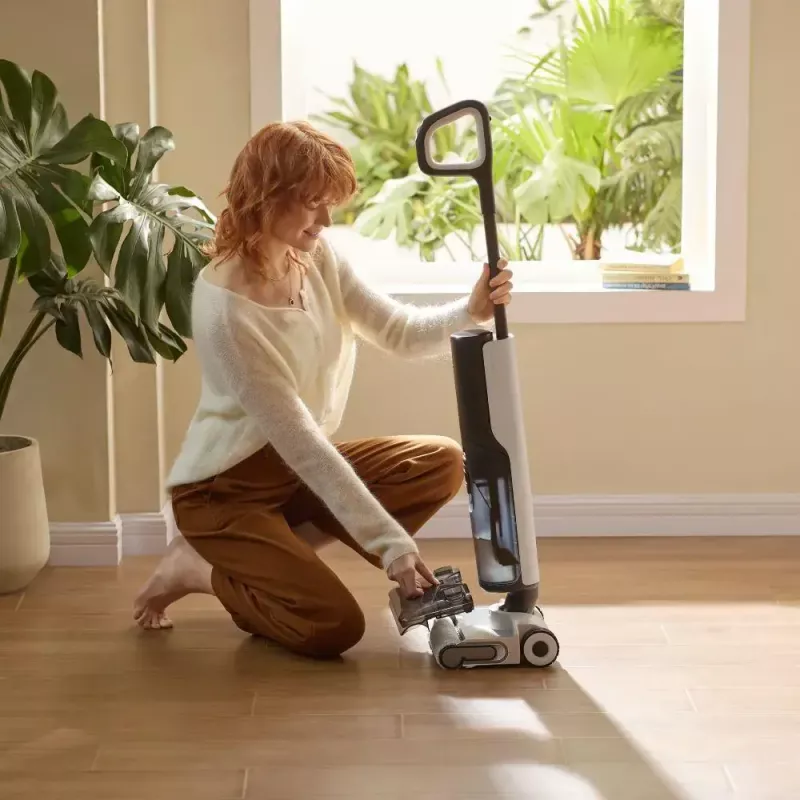 Roborock F25 ACE mopa eléctrica batería en seco negro, blanco 4 Ah