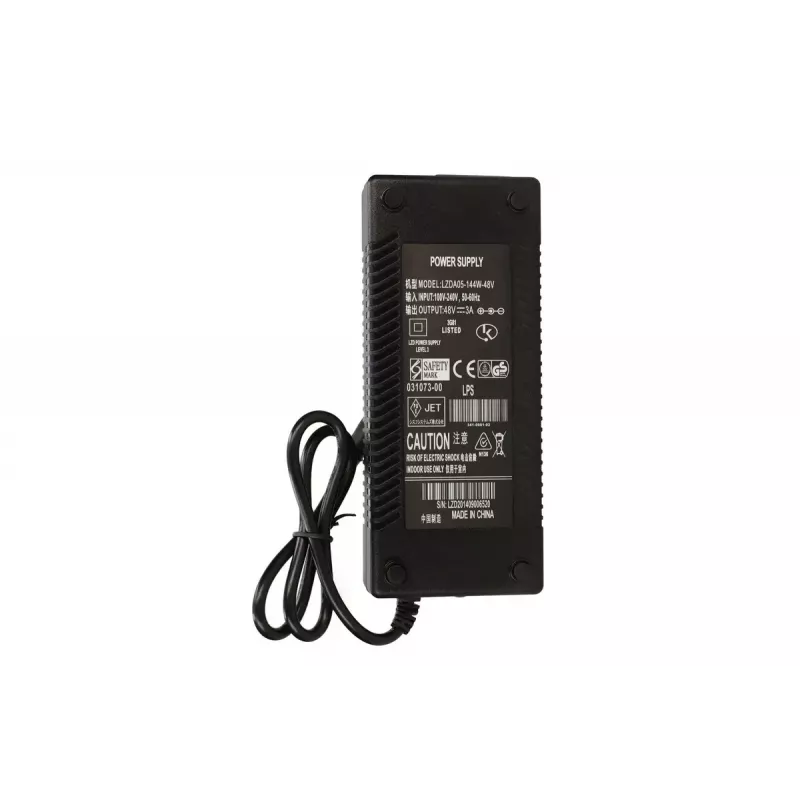 Fuente de alimentación Extralink 48V 144W 3A conector macho 5,5/2,1 mm