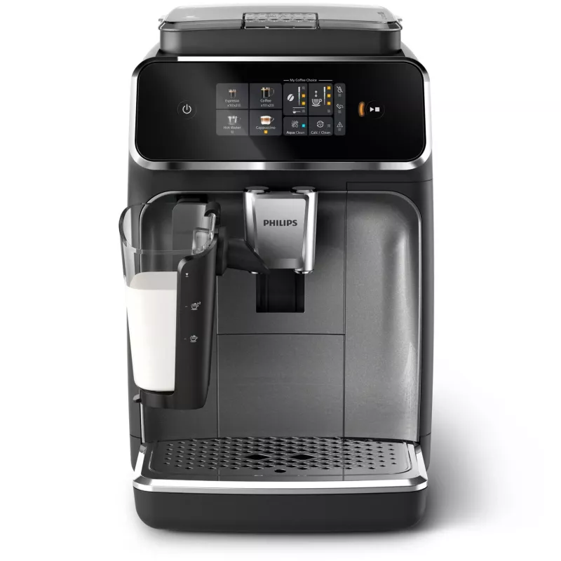 Philips Series 2300 EP2339/40 LatteGo cafetera espresso automática, Black Panthera/Chrome