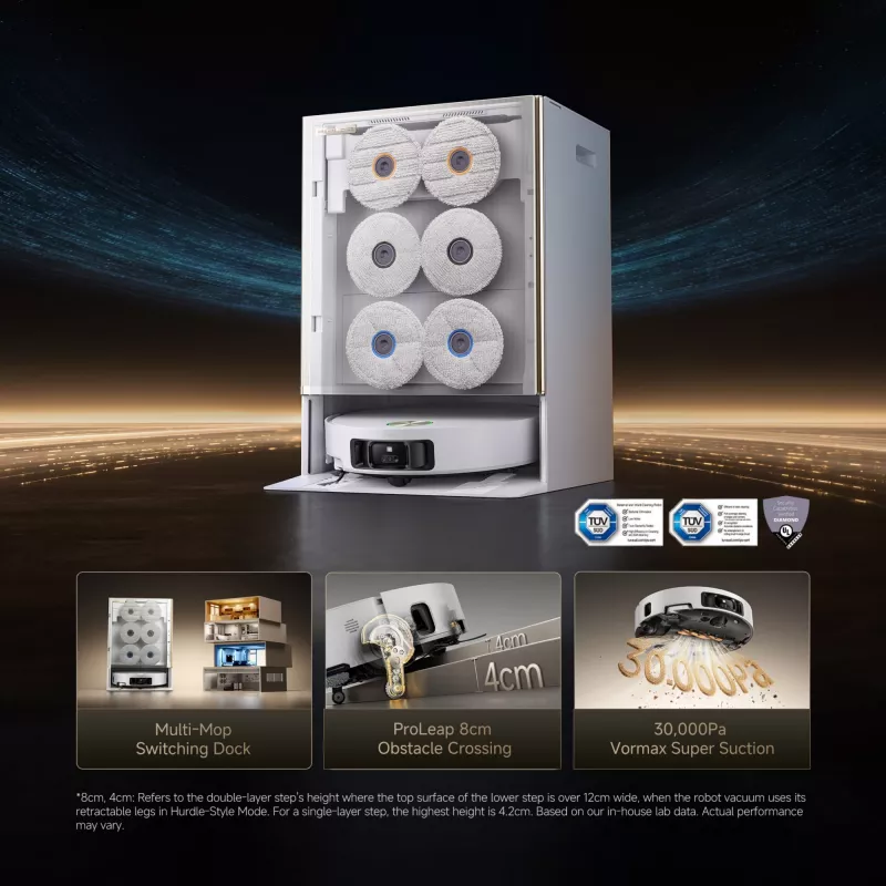 Robot aspirador Dreame Matrix 10 Ultra blanco