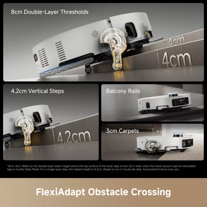 Robot aspirador Dreame Matrix 10 Ultra blanco