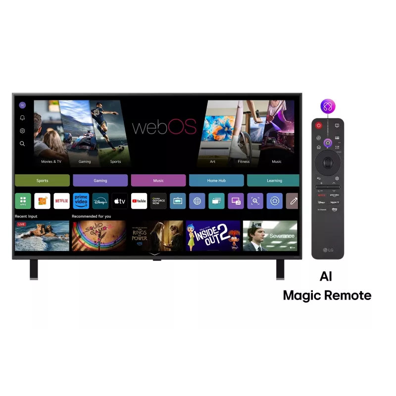 TV LG QNED AI 86QNED85A3C 2,18 m (86 pulgadas) 4K Ultra HD Smart TV Wi-Fi negro