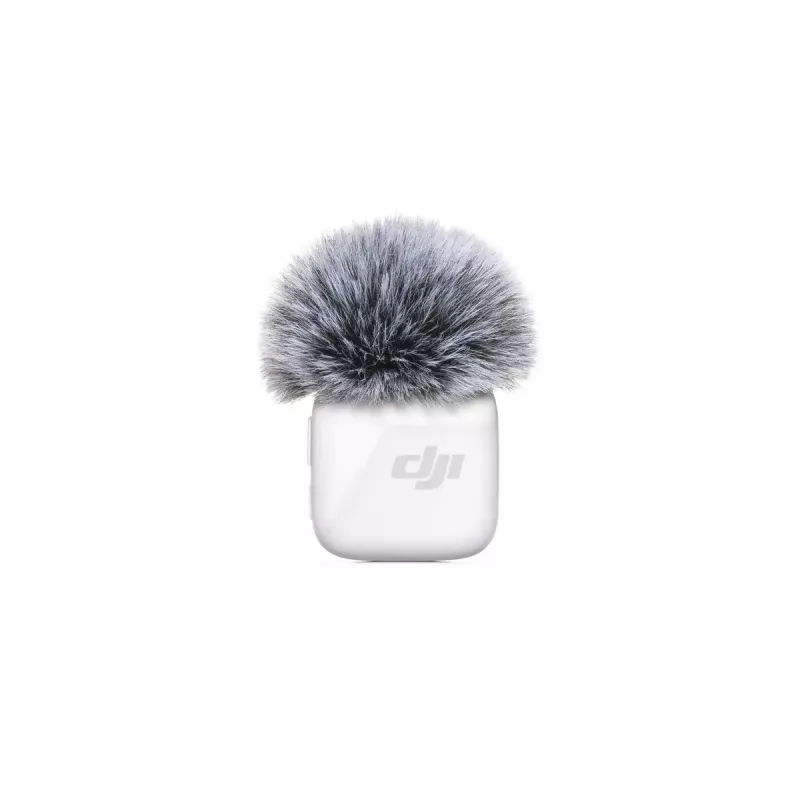Transmisor de micrófono bodypack inalámbrico DJI CP.RN.00000430.01 — 100–20000 Hz, pila de 3,87 V, hasta 11,5 h, blanco, 26,1×26,6×16 mm