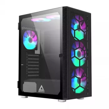 Caja para PC Montech X3 GLASS Midi Tower negra
