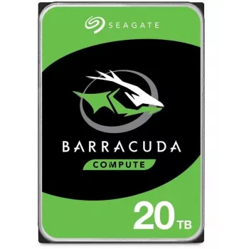 Seagate Barracuda 20 TB disco duro interno 7200 rpm 512 MB 3,5
