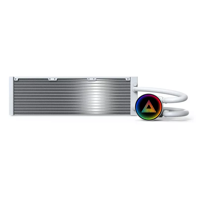 Montech LightFlow ARGB 360 refrigeración líquida todo en uno para procesador 12 cm blanco 1 ud.