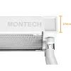 Montech HyperFlow Digital 240 refrigeración líquida todo en uno para procesador 12 cm blanco 1 ud.