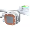 Montech HyperFlow Digital 240 refrigeración líquida todo en uno para procesador 12 cm blanco 1 ud.