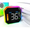 Montech HyperFlow Digital 240 refrigeración líquida todo en uno para procesador 12 cm negro 1 ud.