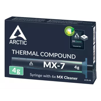 Pasta térmica Arctic MX-7 pasta para disipador, material térmico de alto rendimiento