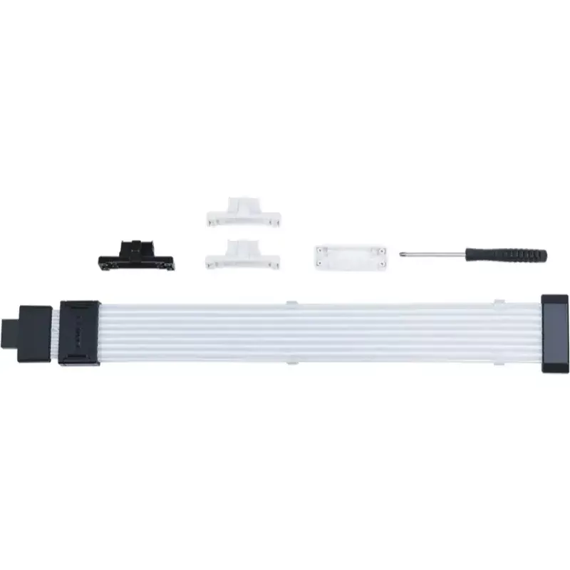 Cable plano Lian Li PW16-81W conector macho/hembra de 16 pines a 8 pines, 0,34 m