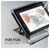 Soporte de aluminio Axagon STND-LAG para portátiles de 10 inch–17,3 inch. Ocho alturas y ángulos de inclinación ajustables. Acabado gris.