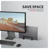 Soporte de aluminio Axagon STND-VB para colocación vertical de portátiles de 10