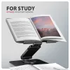 Soporte para portátil AXAGON STND-LRB — aluminio, giro 360°, para 10 inch–17,3 inch, altura ajustable hasta 26 cm, inclinación 0–180°, negro