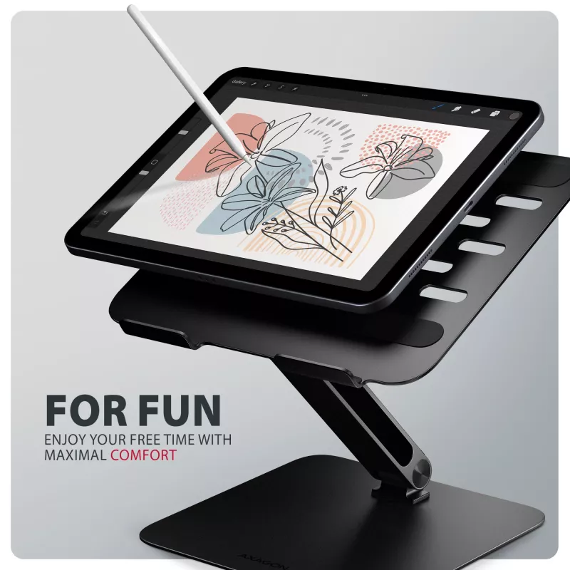 Soporte para portátil y tablet AXAGON STND-LQB para 10