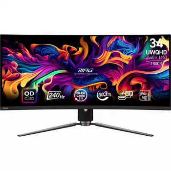 Monitor de ordenador MSI MPG 341CQPX QD-OLED 86,4 cm (34