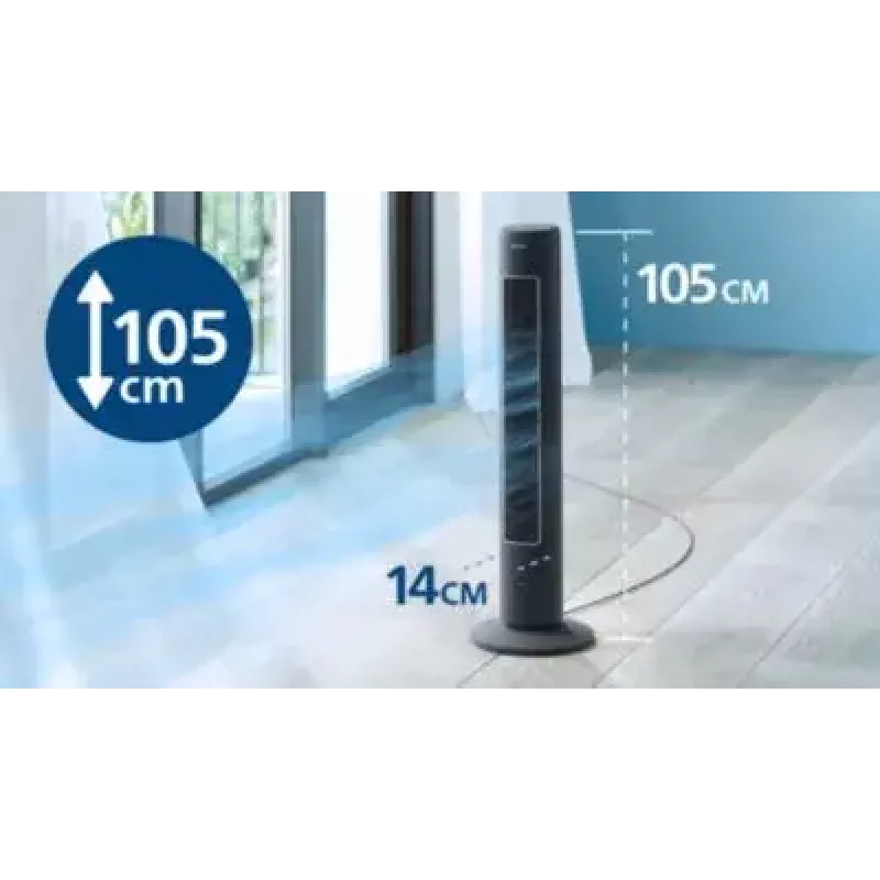 Ventilador de torre Philips serie 5000 CX5535/11