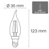 Bombilla LED VISIONAL VS-B-7 6W, 840 lm, 3000K