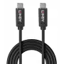 Cable USB Lindy 36976 USB 3.2 Gen 2x2 1 m USB-C Negro